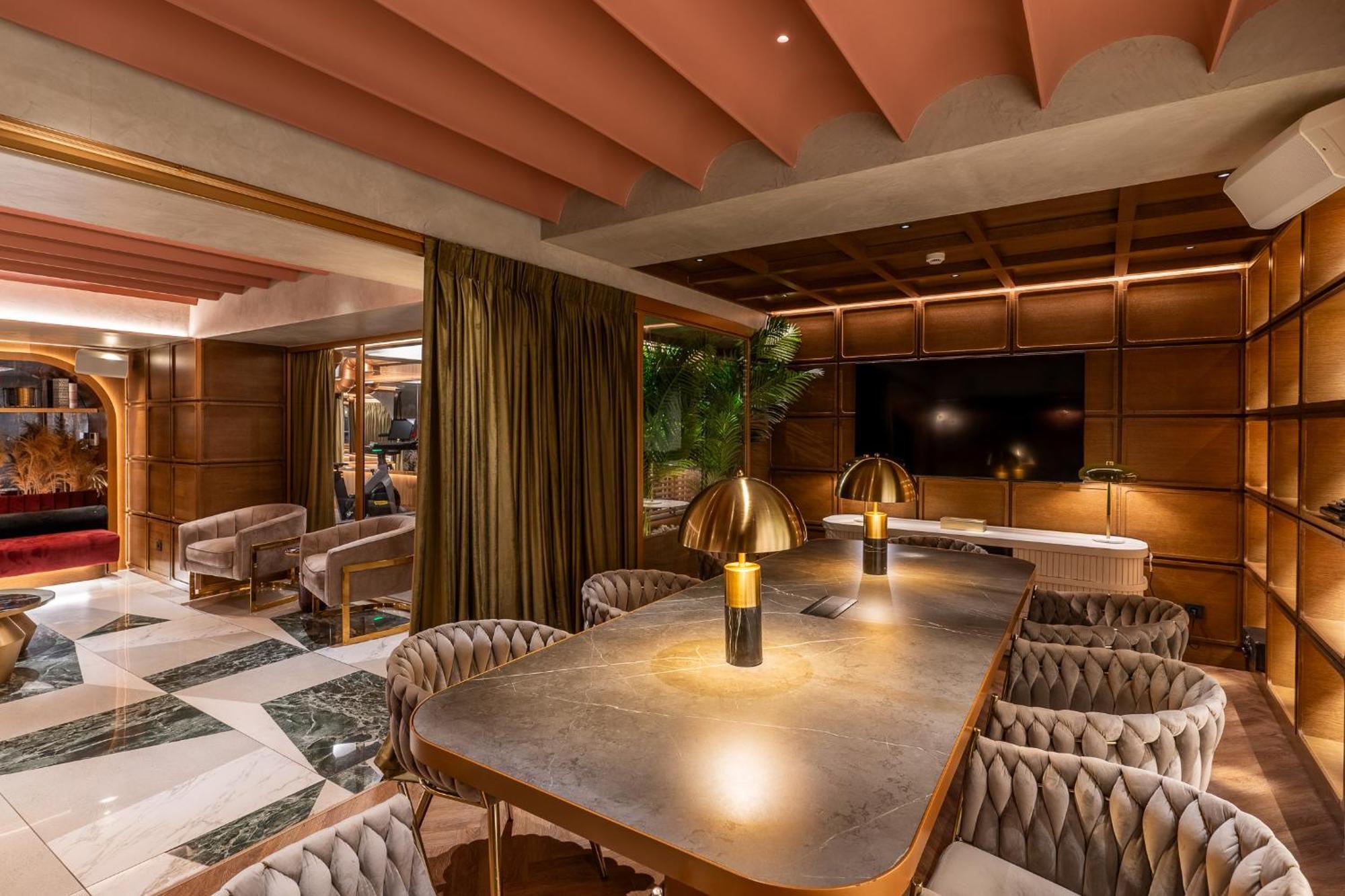 Gatsby Athens Hotel Bagian luar foto The interior of the lounge